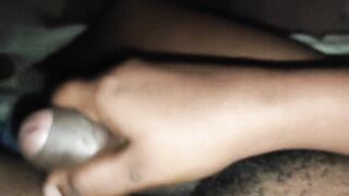 Playing With My hubby  Cock  and water cum - 13 image