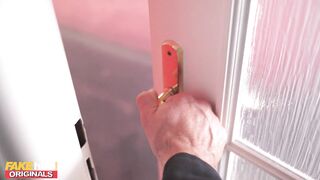 FAKEhub - Big Tits Big Ass blonde MILF with squirting pussy gets fucked with cock and strap-on - 2 image