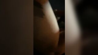 Playing with here pussy in ihop parking lot - 3 image