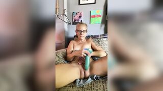 Gypsy is freshly showered and ready to take on her day but wait shes so fresh shes frisky and just has to play - 15 image