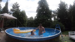 SUMMER TIME Soo a Hard Fuck in the POOL Part 4 - 12 image