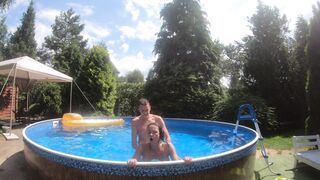 SUMMER TIME Soo a Hard Fuck in the POOL Part 4 - 2 image