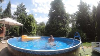 SUMMER TIME Soo a Hard Fuck in the POOL Part 4 - 3 image
