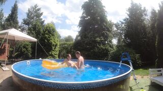 SUMMER TIME Soo a Hard Fuck in the POOL Part 4 - 7 image