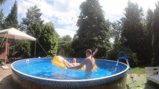 SUMMER TIME Soo a Hard Fuck in the POOL Part 4 - 8 image