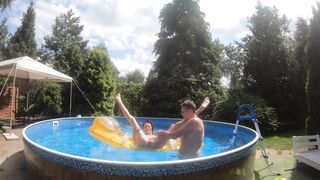 SUMMER TIME Soo a Hard Fuck in the POOL Part 4 - 9 image