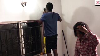 THIS HAPPENED IN UNIVERSITY OF LAGOS STATE. A final year student helped a new first year student fix her curtains in her new hostel and she gave him the best sex of his life as a compromise. - 5 image