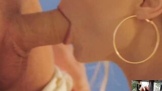 Horny from Slow passionate blowjob outdoor - 2 image