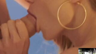 Horny from Slow passionate blowjob outdoor - 6 image