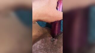 Pubes and pussy POV play showing guys exactly how to make Mistress Wriggler wriggle, writhe, moan and squirt - 10 image