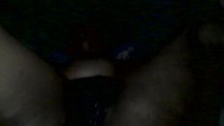 Playing with a Ebony Haitians pussy with toys until she cums - 4 image