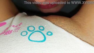 Step sister thought that no one sees her and caressed herself I could not stand it and got out her pussy (Squirt Orgasm 69) - 7 image