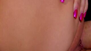 Latina slut Aris Dark is overwhelmed and squirts on her own face - 15 image