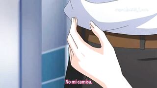 Fucking my stepsister in the bathroom. - 2 image