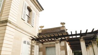 TRIO ANAL EN LIMOUSINE CLEMENCE & BLONDE AUX SEINS ENORMES - 2 image