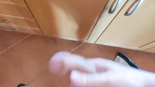 wetting stepmother with water hose for her to take her clothes off - 4 image