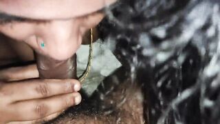 Super hot and cute juicy mallu wife squirting and eating cock - 2 image