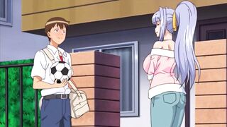 Blue hair MILF wants to fuck | Hentai Uncensored - 2 image