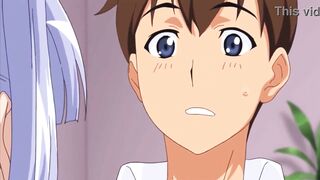 Blue hair MILF wants to fuck | Hentai Uncensored - 7 image