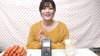 Amateur Lovetube: Lovely Erotic and Pretty Butt! She gives a blowjob with a dildo and a dick! She can't wait to get fucked by the dick and showed off masturbation! - 2 image