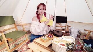 I had sex with her at the glamping facility and she peeed. - 2 image