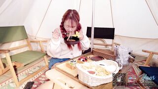 I had sex with her at the glamping facility and she peeed. - 3 image