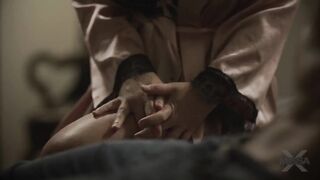 Mama boy learning brutal sex from his Big boobs mom - 7 image