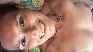 Quick cheeky little wank before having a shower