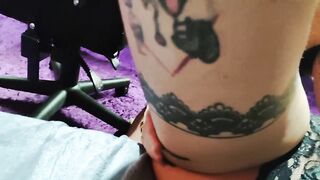 Taurus fucks a slut with bangs ( Troia Italiana ) - 3 image