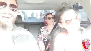 Threesome in the car - 12 image