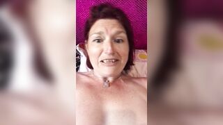 POV Mature redhead having a wank in the natural unedited raw way in which you love - 15 image