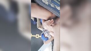 Hot MUSLIM Arabic Slut In Niqab Squirting Her Gushing Pussy Hard On Webcam - 14 image