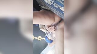 Hot MUSLIM Arabic Slut In Niqab Squirting Her Gushing Pussy Hard On Webcam - 15 image