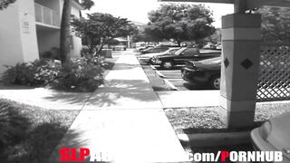 BUBBLE BUTT PETITE LATINA WEARS OUT 2 BBC WHILE SMOKING A CIGARETTE AND THEY GET UPSET - 2 image