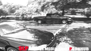 BUBBLE BUTT PETITE LATINA WEARS OUT 2 BBC WHILE SMOKING A CIGARETTE AND THEY GET UPSET - 3 image