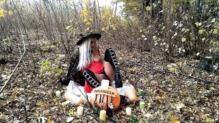 sexy witch squirting masturbation - 15 image