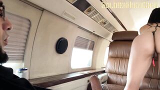 Together with my wife we have a spectacular orgy in my private plane with the stewardesses and the pilote / Loree Sexlove - Teresa Ferrer Oficial - Samantha Garmendia - DaniClarkOficial - 11 image