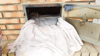 Mature mother gets fucked inside a wood oven - 2 image