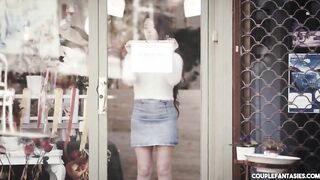 Lonely Cougar Orgasm With A Stranger - 2 image