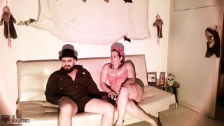 On a halloween night after playing I fuck the party guest - Porn in Spanish - 2 image