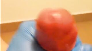 THE BEST CUMSHOTS HANDJOB AMATEUR COMPILATION WITH AMAZING COCK - 14 image