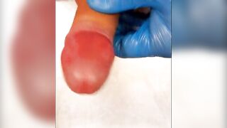 THE BEST CUMSHOTS HANDJOB AMATEUR COMPILATION WITH AMAZING COCK - 9 image