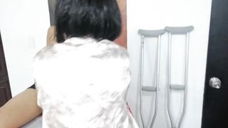 1 PARTE MI PACIENTE ESTA MUY ENFERMO Y LO AYUDO ARECUPERARCE CON UNA BUENA MAMADA - 11 image