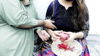 Helping Stepsister Cutting Vegetables Having Anal Sex With Hindi Audio - 2 image