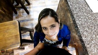 Make a good economic proposal to an unknown girl and I end up fucking her-CUM PUSSY - Porn in Spanish - 1 image