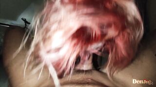 DenJu - Rothaarige deutsche Zuhause gefickt, Arsch lecken lassen und voll gespritzt - 13 image