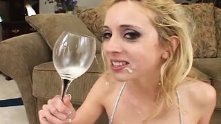 Anal sex with three big cocks for the beautiful slut Kelly - 1 image