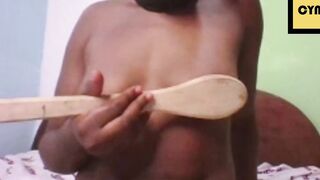 Cyndy Blackslave - Cam Session with Master - Tits and squirt - 13 image