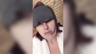 Too horny to sleep I headed to the bathroom at 3am to try and take the edge off and ended up soaking my phone in squirt - 14 image