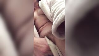 Too horny to sleep I headed to the bathroom at 3am to try and take the edge off and ended up soaking my phone in squirt